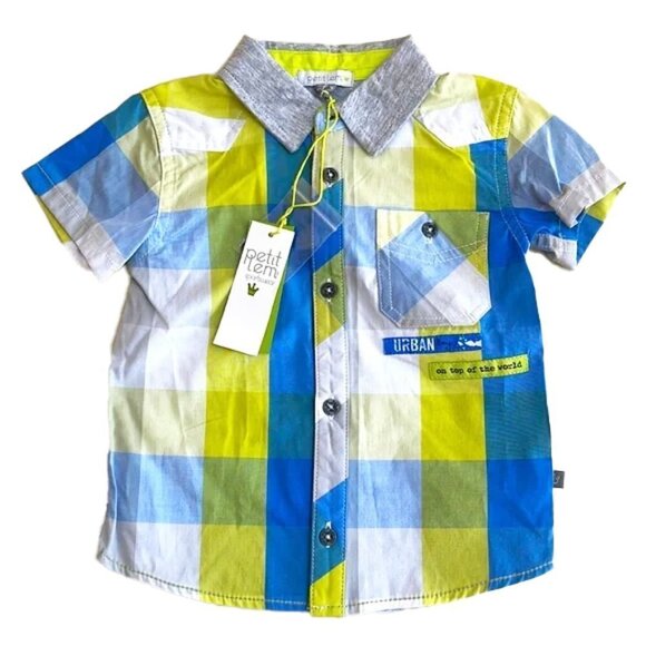 ❤️ 🆕 PETITLEM Urban Boys Short Size 9M - Picture 1 of 5